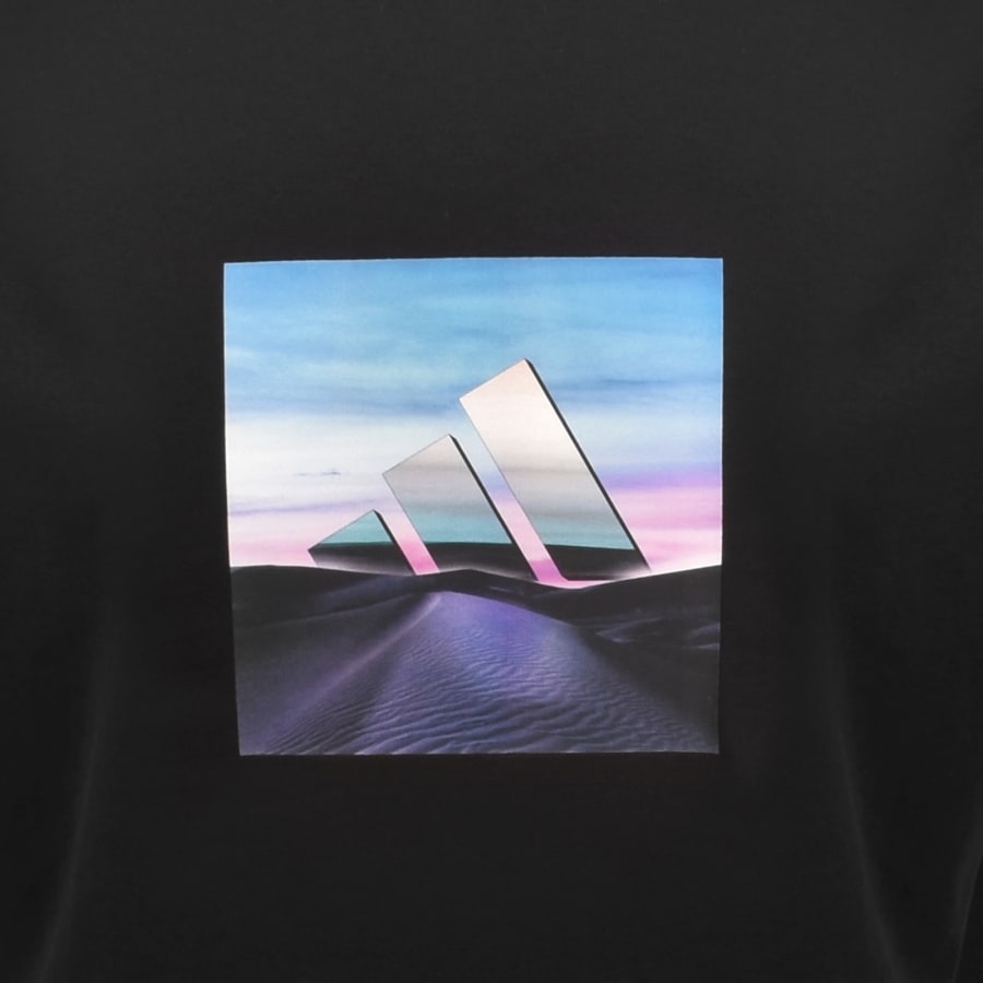 Image number 3 for adidas Originals Heat Graphic T Shirt Black