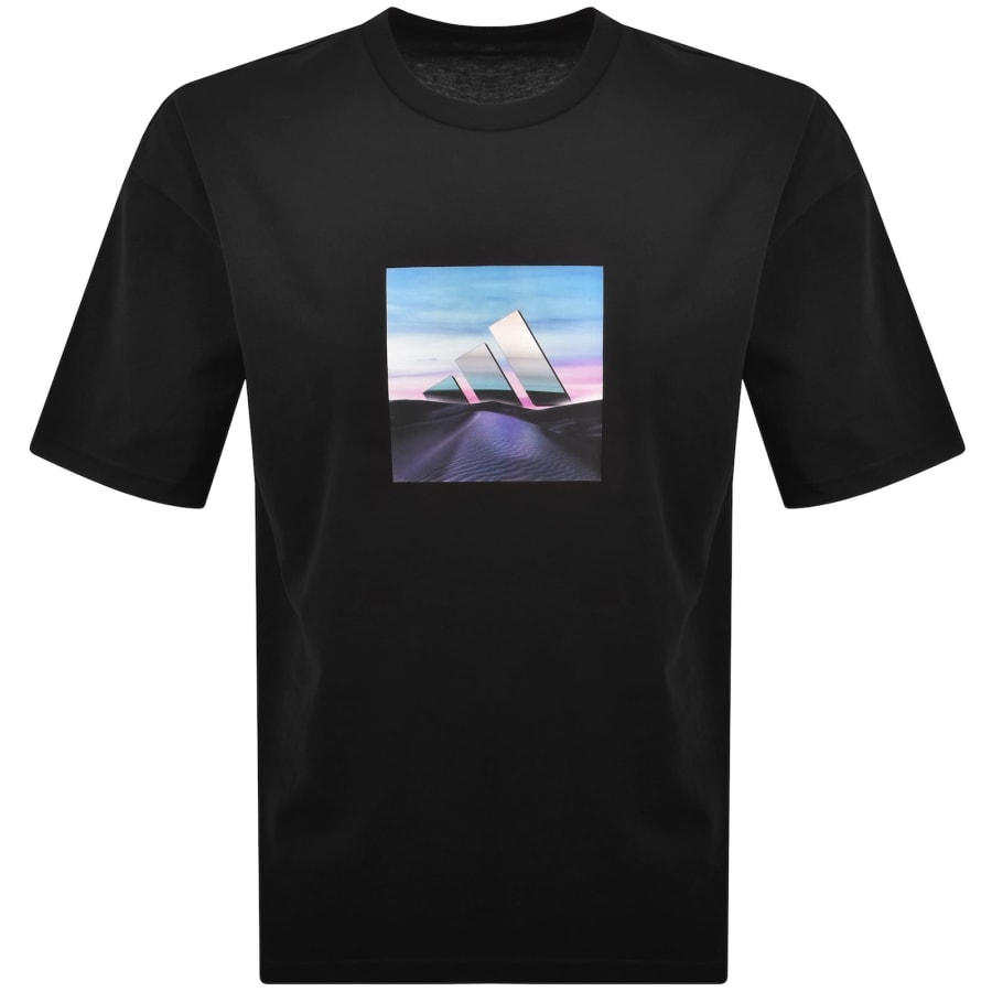 Image number 1 for adidas Originals Heat Graphic T Shirt Black