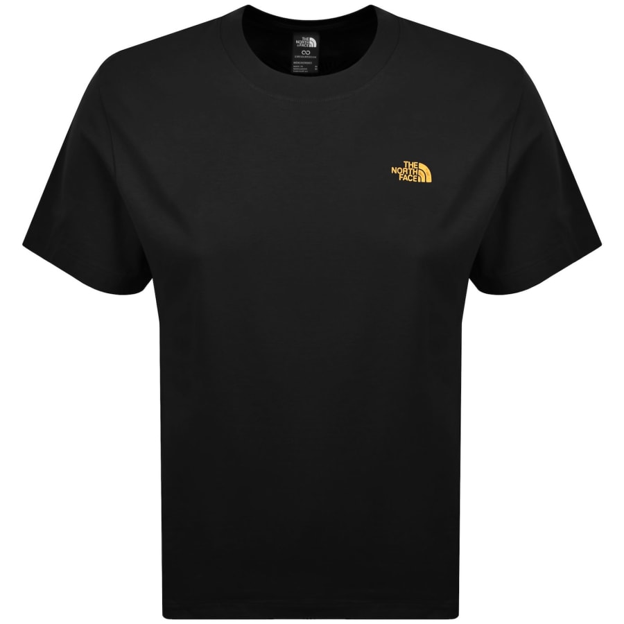 Image number 2 for The North Face Logo T Shirt Black