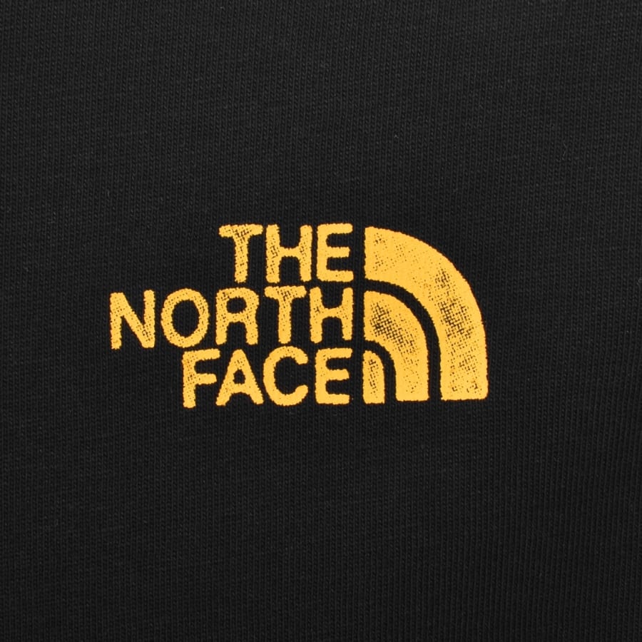 Image number 4 for The North Face Logo T Shirt Black