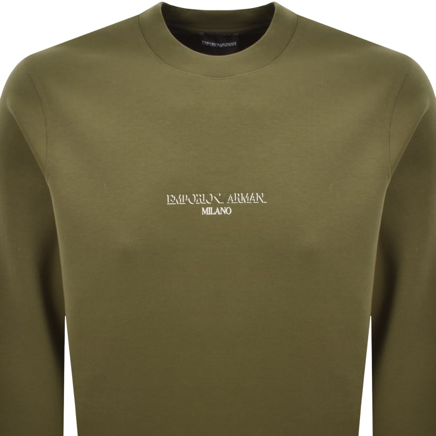 Image number 2 for Emporio Armani Sweatshirt Green