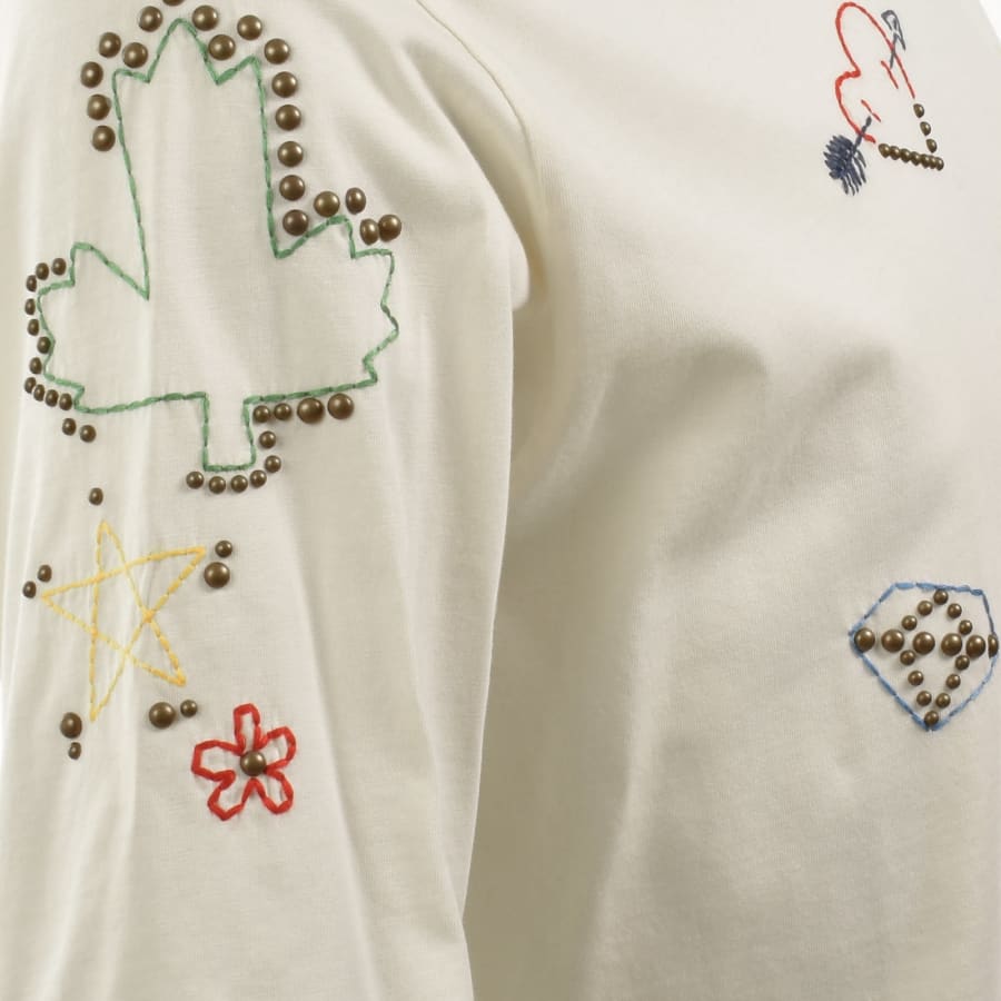 Image number 5 for DSQUARED2 Logo T Shirt Cream