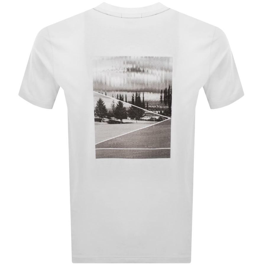Image number 5 for BOSS Network Photo T Shirt White