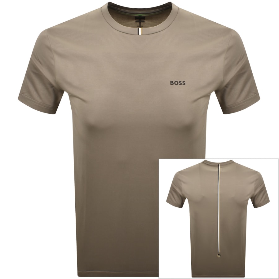 Image number 1 for BOSS TOC Game T Shirt Brown