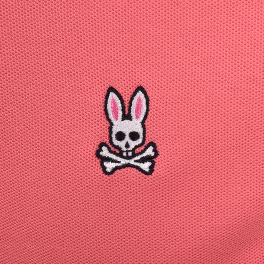 Image number 3 for Psycho Bunny Classic Polo T Shirt Pink