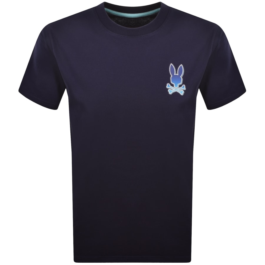 Image number 2 for Psycho Bunny Dax Relaxed Fit T Shirt Navy