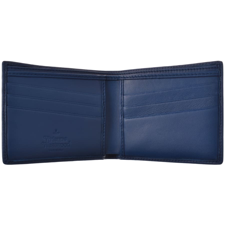 Image number 2 for Vivienne Westwood Billfold Wallet Blue