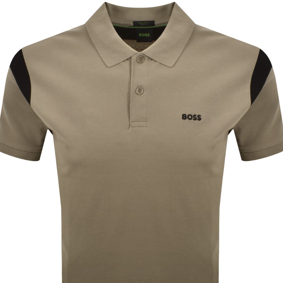 Image number 2 for BOSS Union Paddy Polo T Shirt Brown
