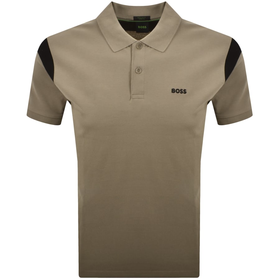 Image number 1 for BOSS Union Paddy Polo T Shirt Brown