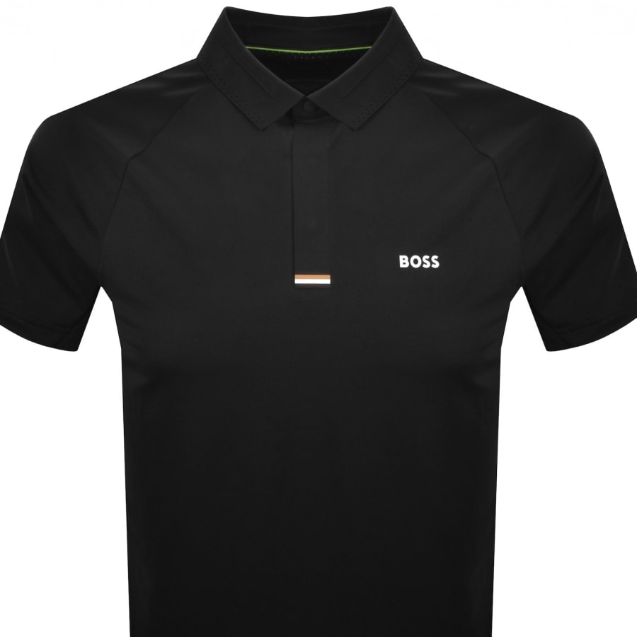 Image number 2 for BOSS GOC Paddytech Polo T Shirt Black