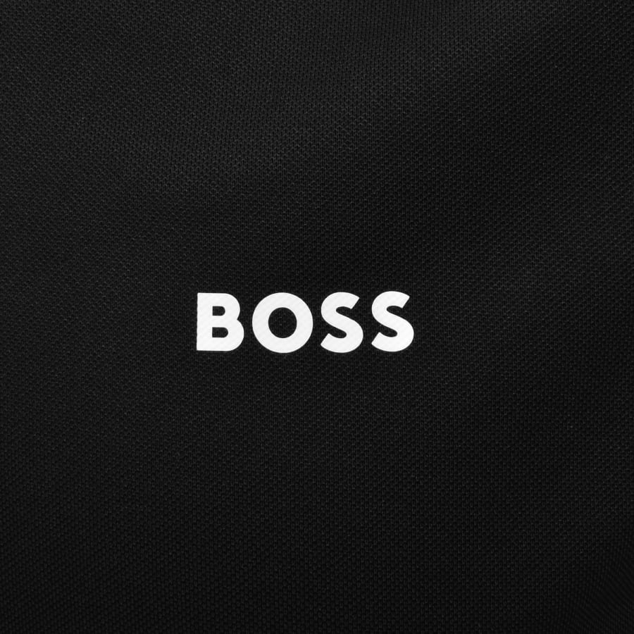 Image number 3 for BOSS GOC Paddytech Polo T Shirt Black