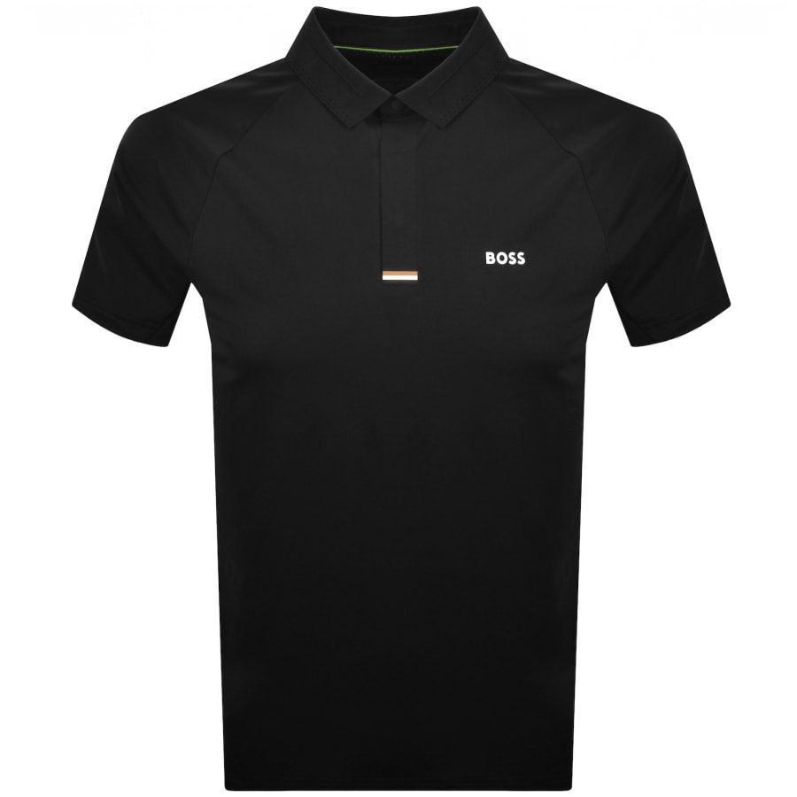 Image number 1 for BOSS GOC Paddytech Polo T Shirt Black