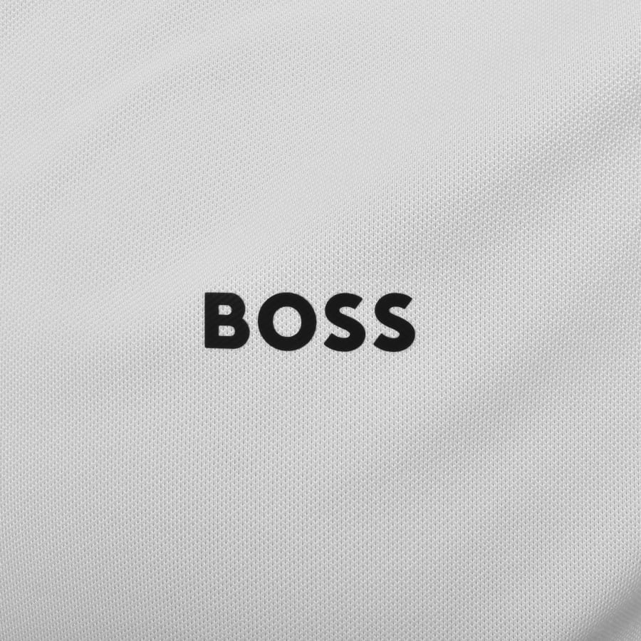Image number 3 for BOSS GOC Paddytech Polo T Shirt White