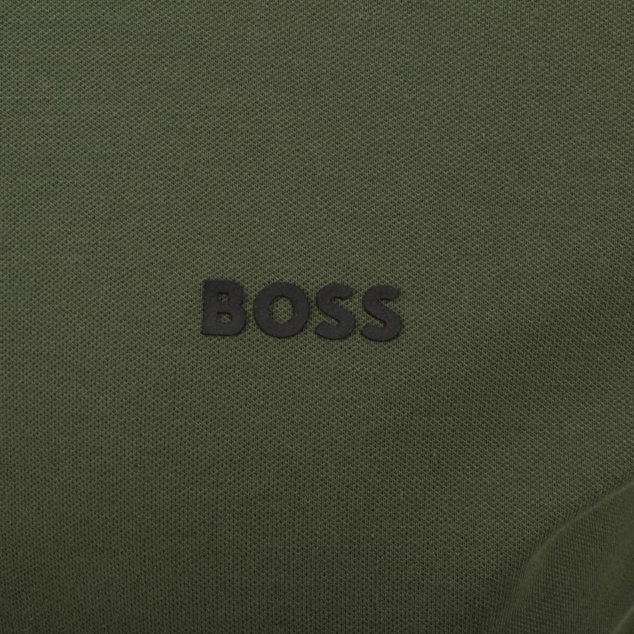 Image number 3 for BOSS Slim Fit Philix Polo T Shirt Green
