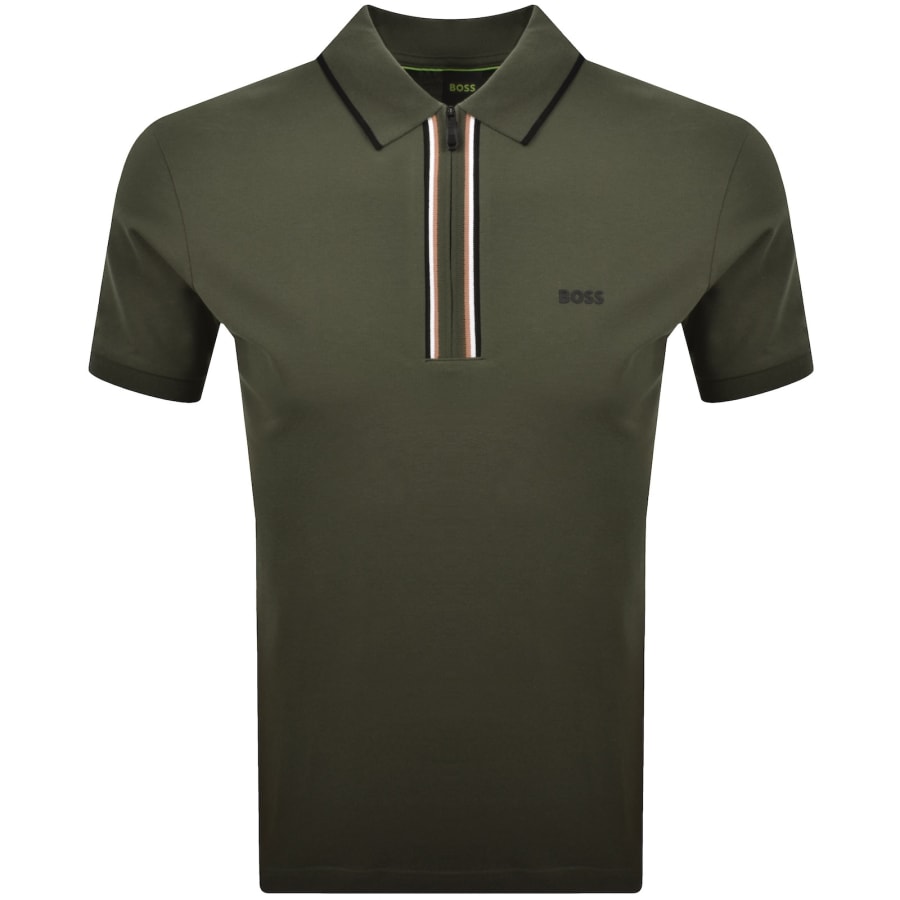 Image number 1 for BOSS Slim Fit Philix Polo T Shirt Green