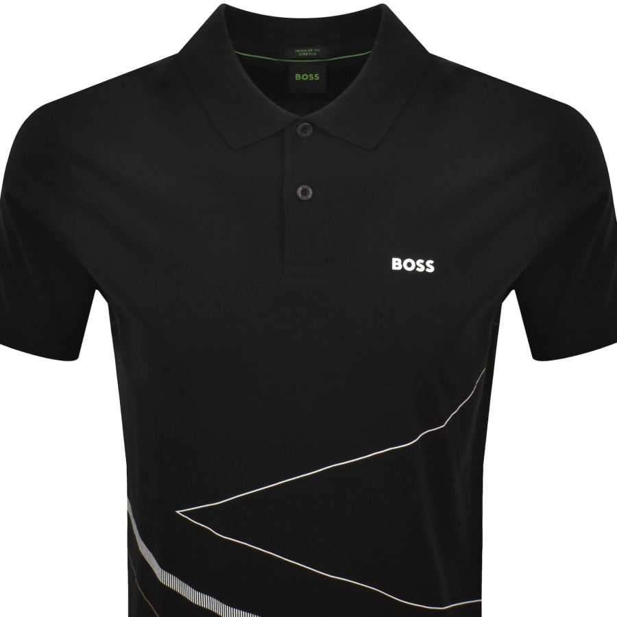 Image number 2 for BOSS GOC Rank 3 Polo T Shirt Black