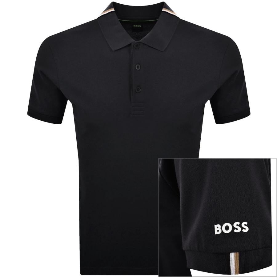 Image number 1 for BOSS PL GOC Rank Polo T Shirt Dark Blue