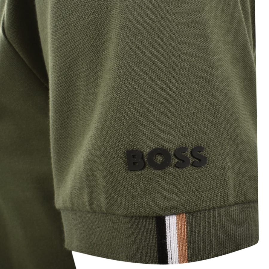 Image number 4 for BOSS PL GOC Rank Polo T Shirt Green