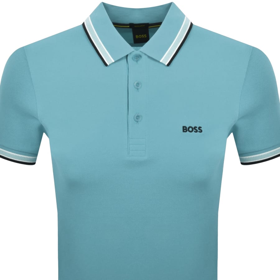 Image number 2 for BOSS Paddy Polo T Shirt Blue