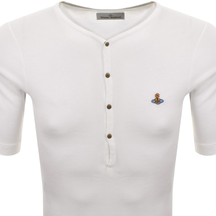 Image number 2 for Vivienne Westwood Ribbed T Shirt White