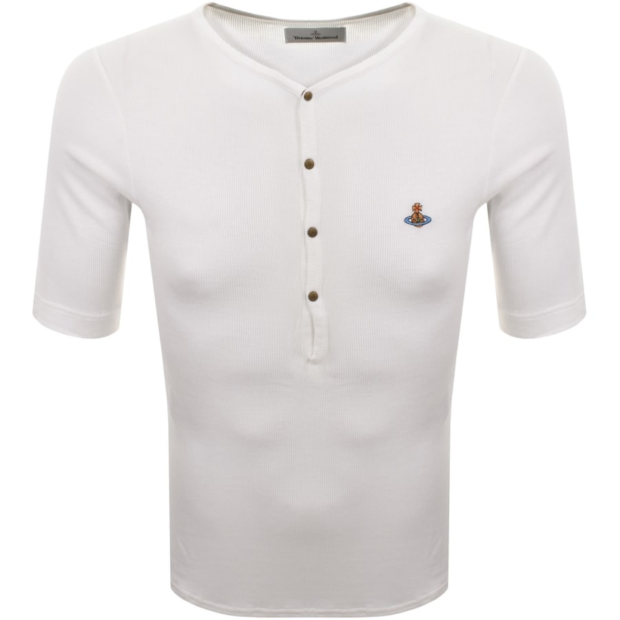 Image number 1 for Vivienne Westwood Ribbed T Shirt White