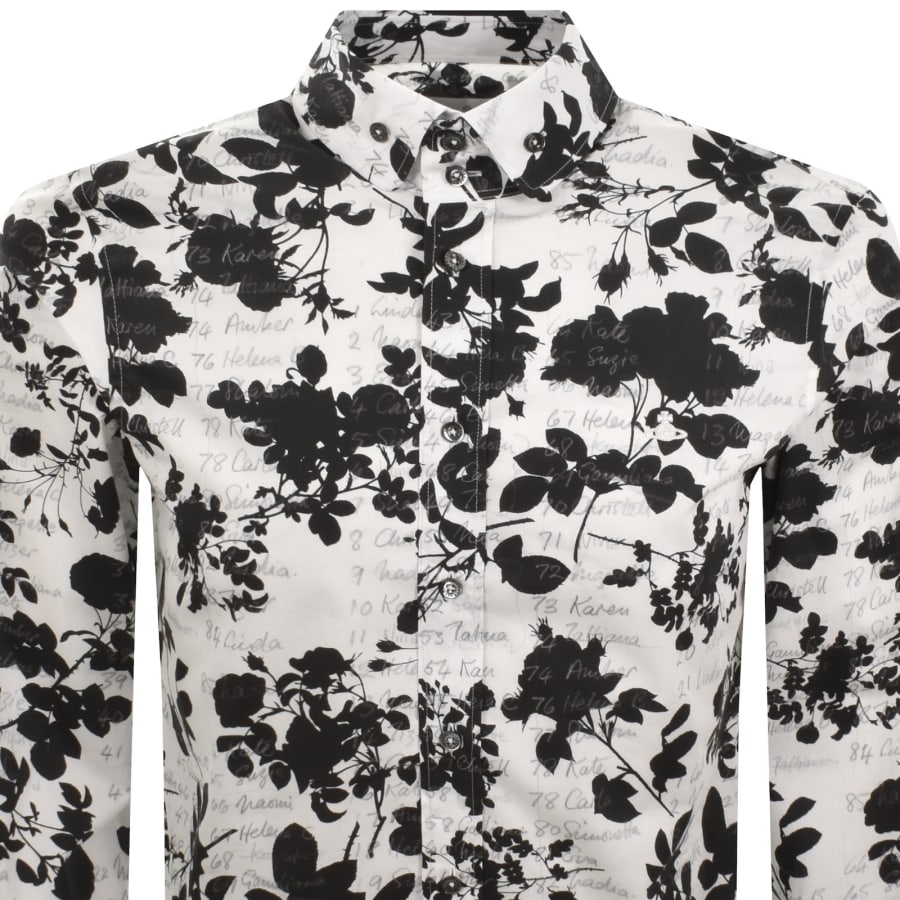 Image number 2 for Vivienne Westwood Krall Long Sleeved Shirt White