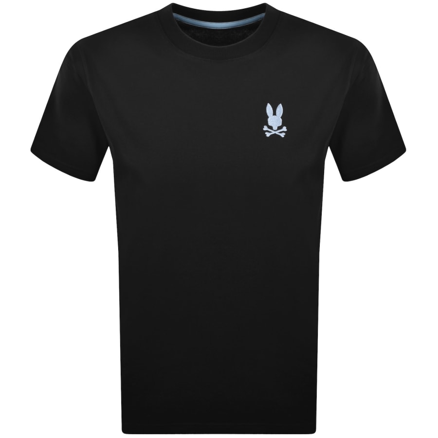 Image number 2 for Psycho Bunny Aiden Back Graphic T Shirt Black