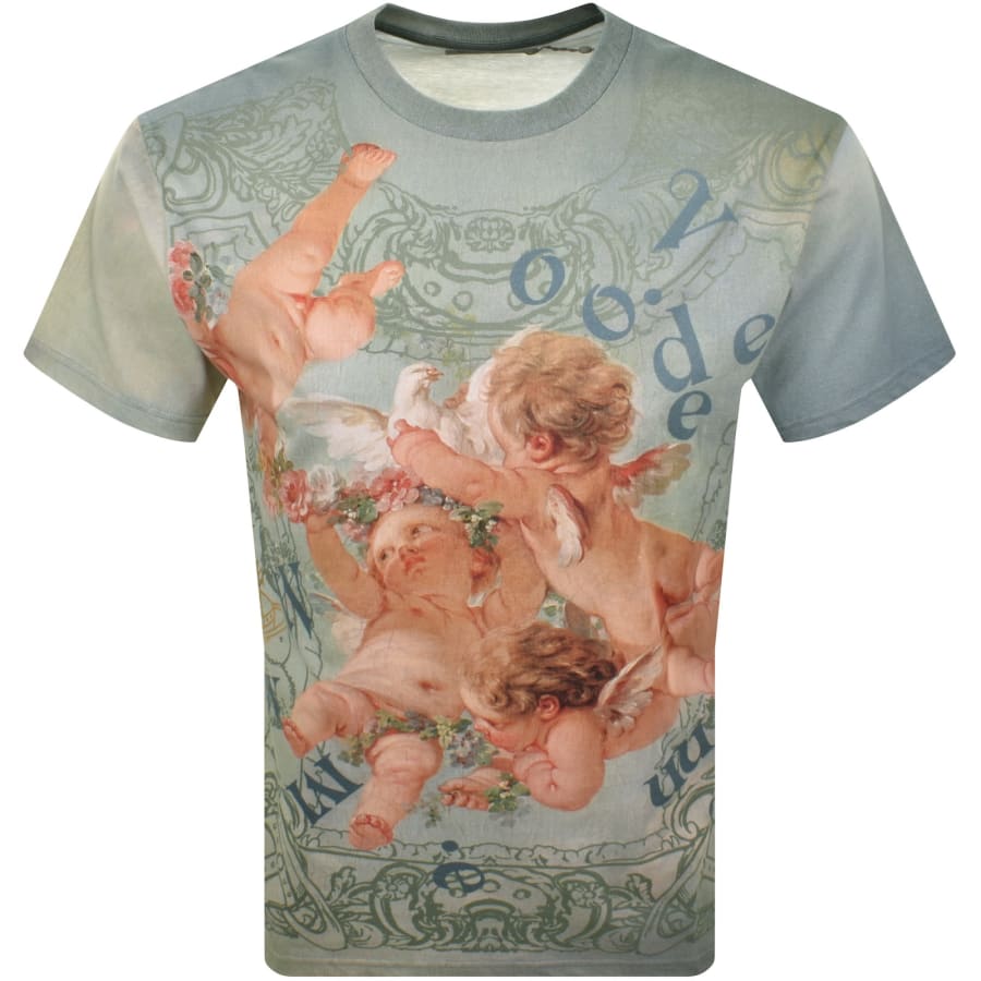 Image number 1 for Vivienne Westwood Classic Logo T Shirt Green
