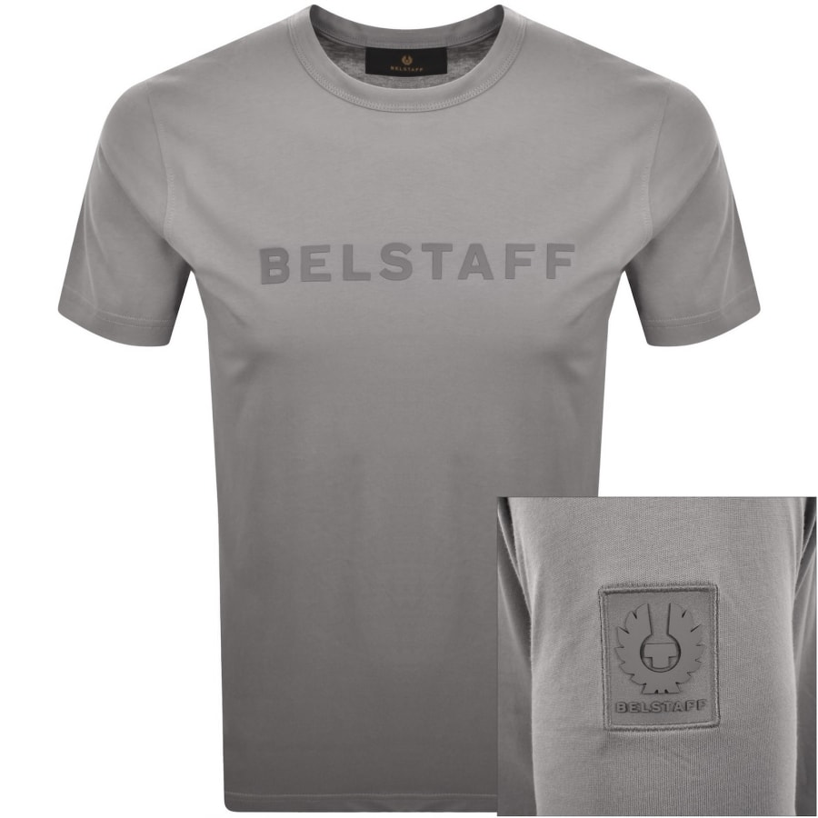 Image number 1 for Belstaff Signature T Shirt Grey