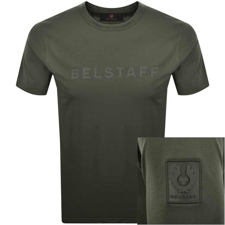 Image number 1 for Belstaff Signature T Shirt Green