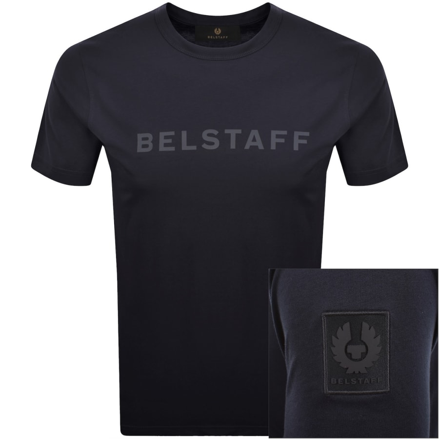 Image number 1 for Belstaff Signature T Shirt Navy