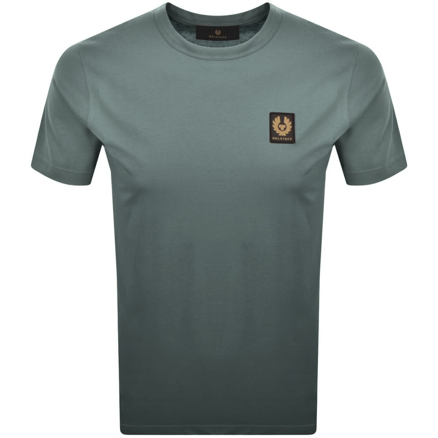 Image number 1 for Belstaff Logo T Shirt Green