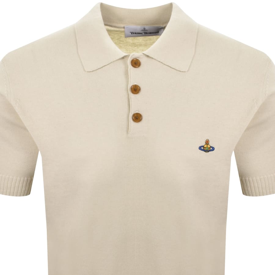 Image number 2 for Vivienne Westwood Mark Polo Cream