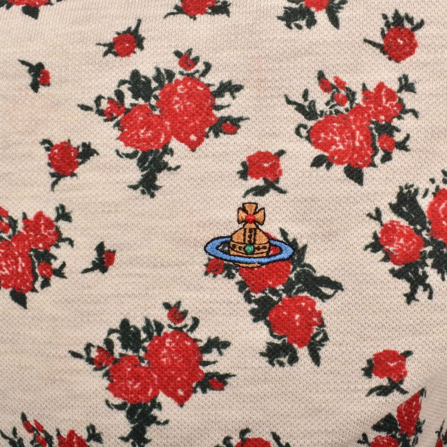 Image number 3 for Vivienne Westwood 2 Button Polo Beige