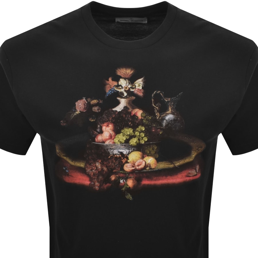 Image number 2 for Vivienne Westwood Classic Logo T Shirt Black