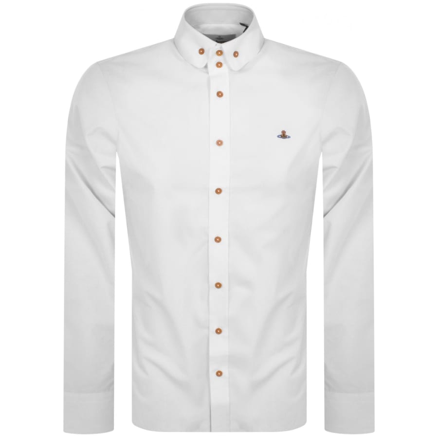 Image number 1 for Vivienne Westwood Krall Long Sleeved Shirt White
