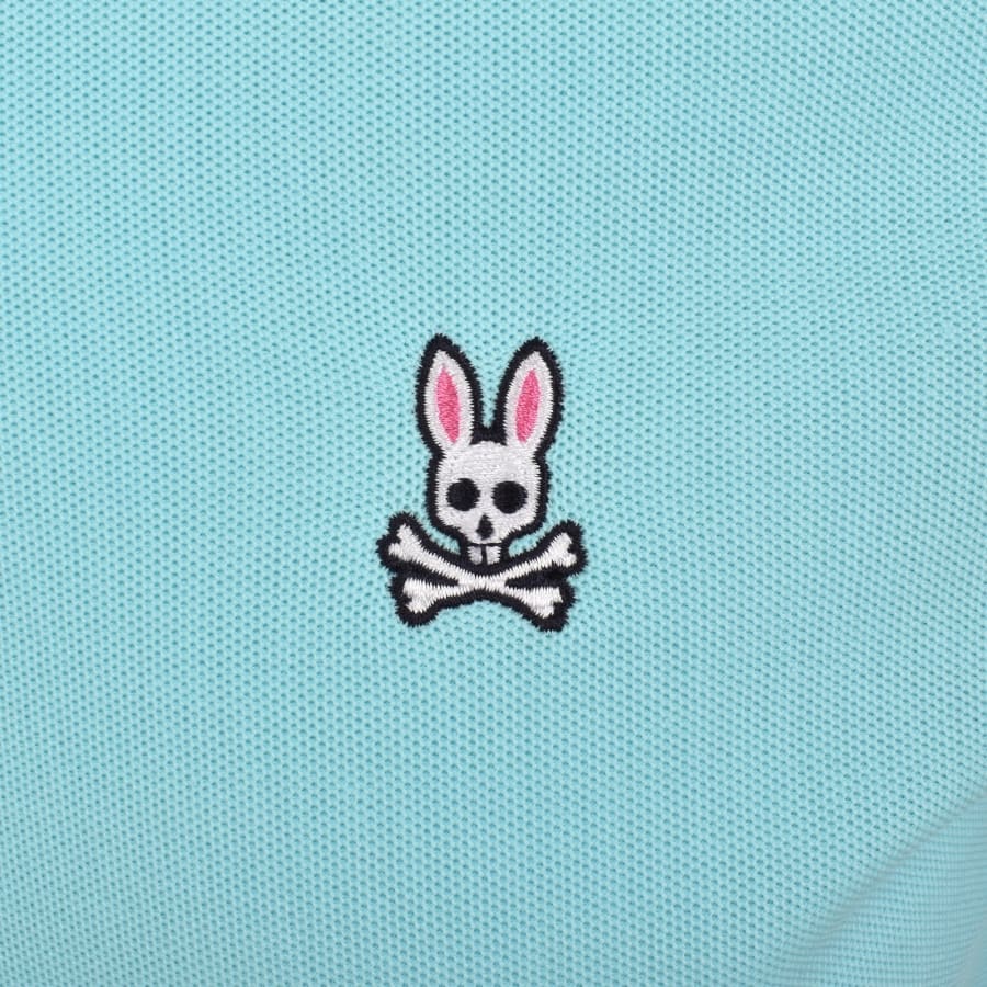 Image number 3 for Psycho Bunny Classic Polo T Shirt Blue