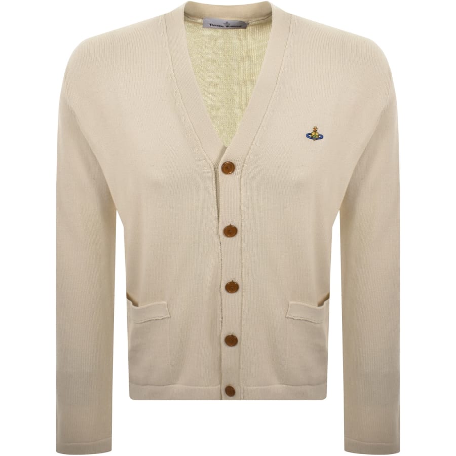 Image number 1 for Vivienne Westwood Alex Cardigan Cream