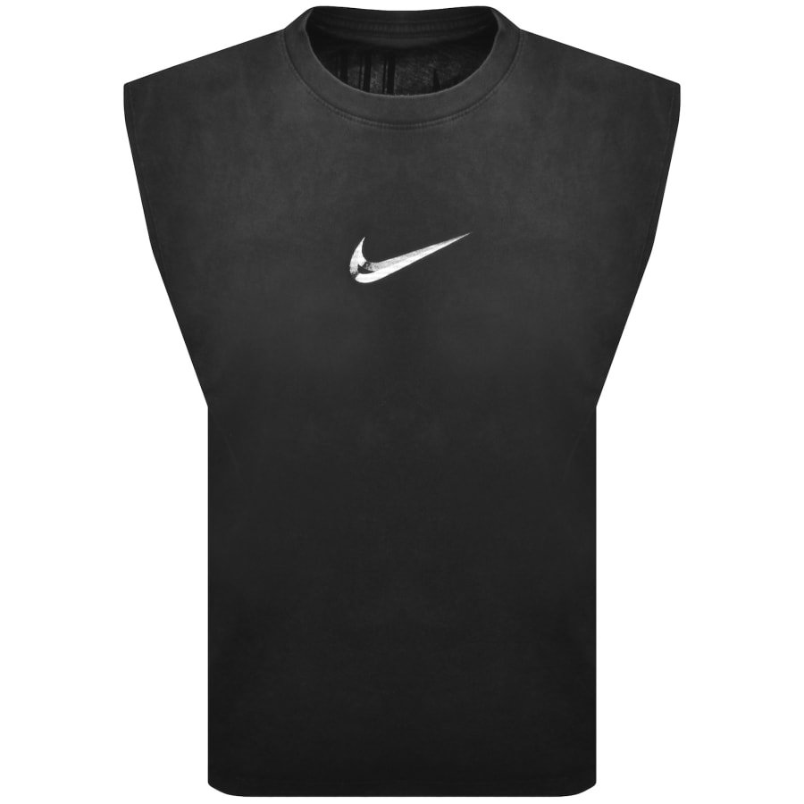 Image number 2 for Nike Training Logo Vest Black