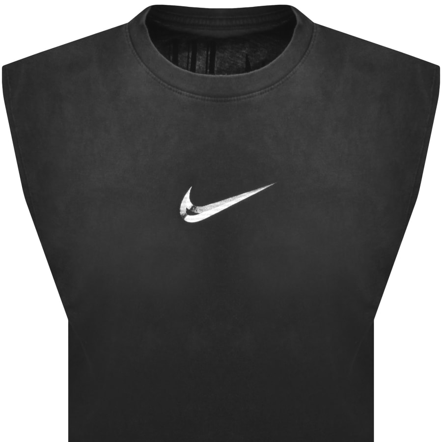 Image number 3 for Nike Training Logo Vest Black