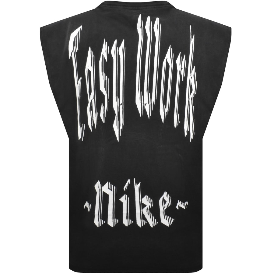 Image number 5 for Nike Training Logo Vest Black