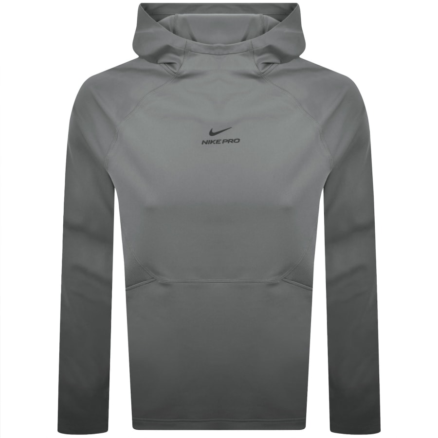Image number 1 for Nike Pro Midlayer Jacket Smoke Grey