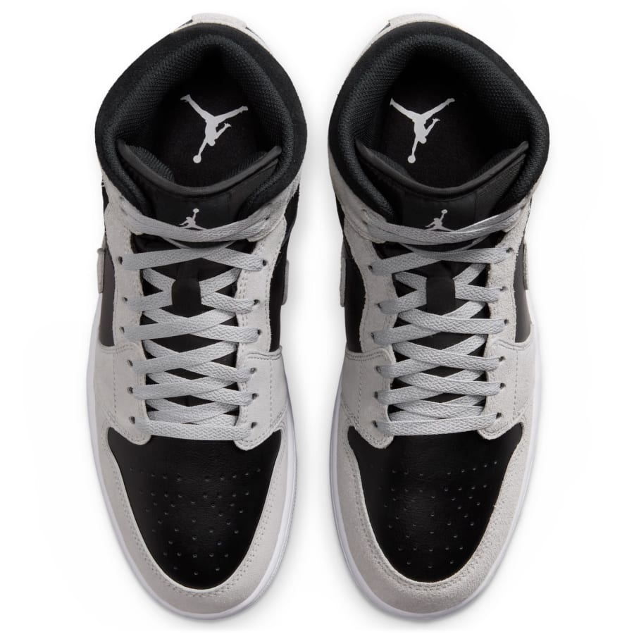 Image number 3 for Nike Air Jordan 1 Mid Trainers Grey