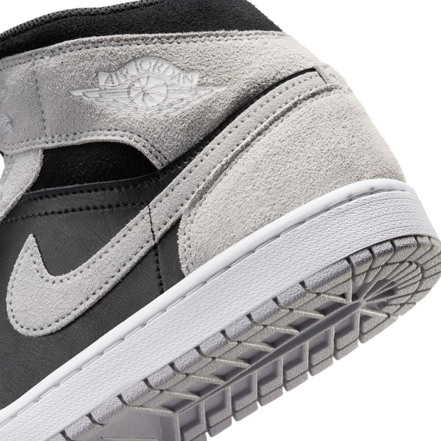 Image number 4 for Nike Air Jordan 1 Mid Trainers Grey