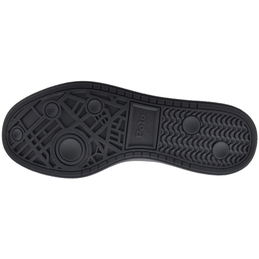 Image number 5 for Ralph Lauren Bedford Trainers Navy