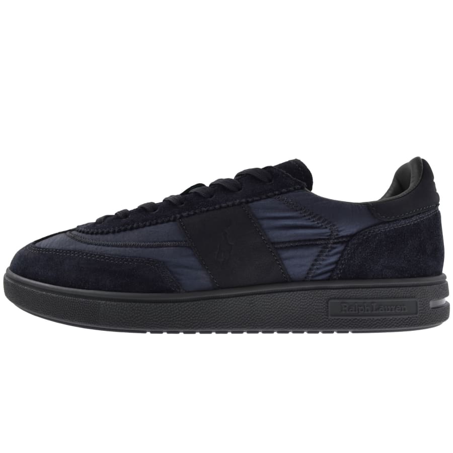 Image number 1 for Ralph Lauren Bedford Trainers Navy