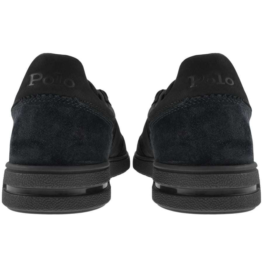Image number 2 for Ralph Lauren Bedford Trainers Black