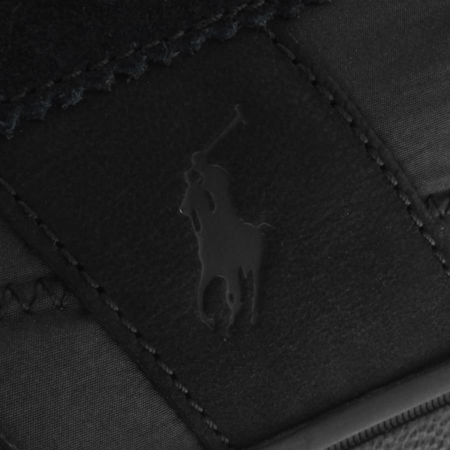 Image number 4 for Ralph Lauren Bedford Trainers Black