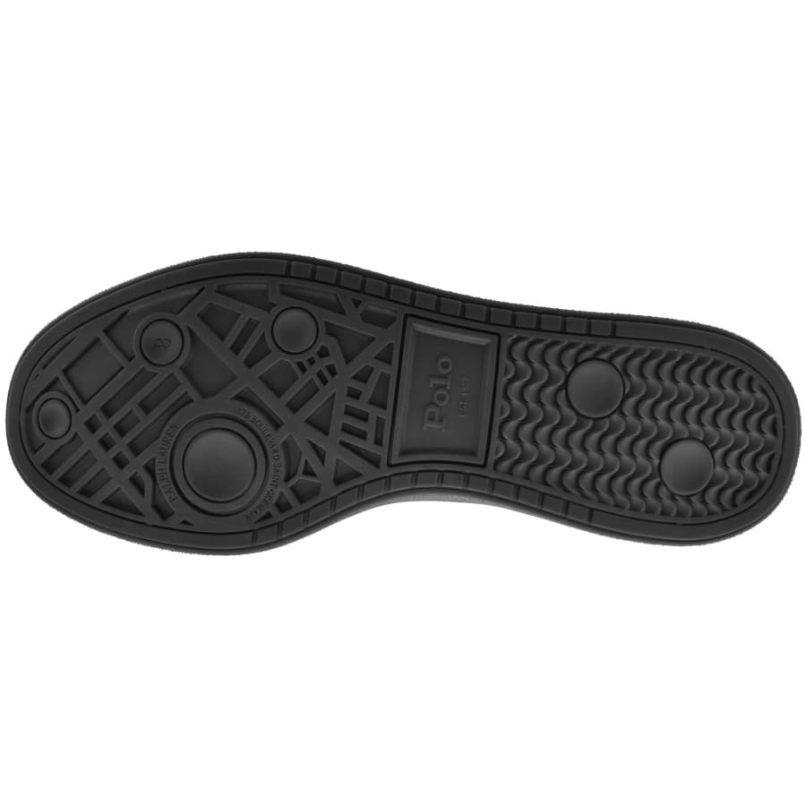Image number 5 for Ralph Lauren Bedford Trainers Black