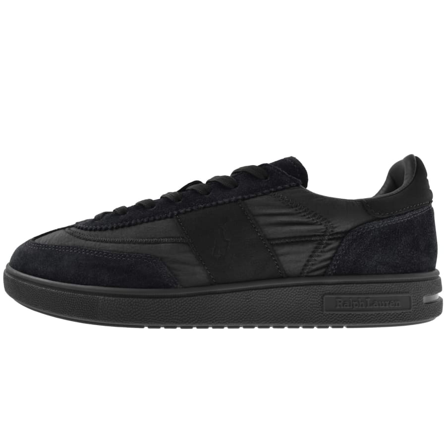 Image number 1 for Ralph Lauren Bedford Trainers Black